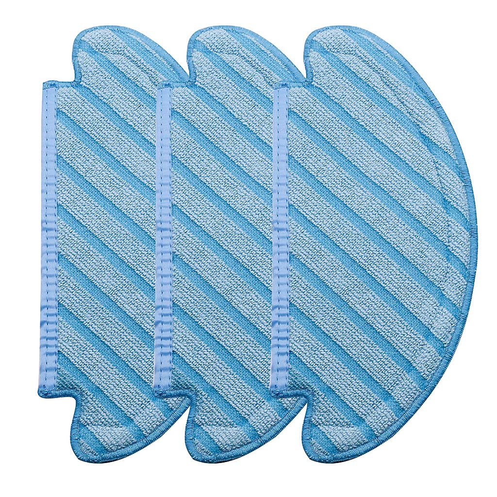 Verilux 3 Pcs Mop Cloth Pads for Ecovacs DEEBOT OZMO T8 Vacuum Cleaner Parts Vacuum Cleaner Replacement Parts Acccessory Verilux 3 Pcs Mop Cloth Pads for Ecovacs DEEBOT OZMO T8 Vacuum Cleaner Parts Vacuum Cleaner Replacement Parts Acccessory